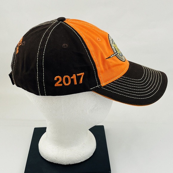 Pheasants Forever Strapback Hat 2017 Banquet Committee Embroidery‎ Brown Orange - Picture 3 of 9